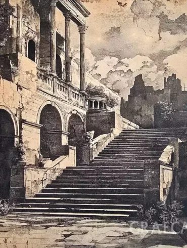 Νομική Σχολή Της Βηρυτού - Αναπαράσταση Του Περίφημου Εκπαιδευτικού Ιδρύματος