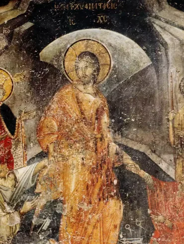 Η Ανάσταση Του Χριστού Από Τον Γεώργιο Καλλιέργη Αποτελεί Αριστουργηματικό Δείγμα Της Βυζαντινής Τέχνης Του 14Ου Αιώνα.